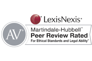 AV Peer Review Rated for Ethical Standards and Legal Ability - Badge