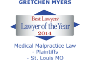 Gretchen Myers - Best Lawyers - Lawyer of the Year 2014 - Medical Malpractice Law Plaintiffs - St. L