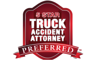 5 Star - Truck Accident Attorney - Preferred - Badge
