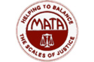 MATA - Helping to Balance The Scales of Justice - Badge