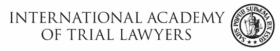 International Academy of Trial Lawyer - Badge